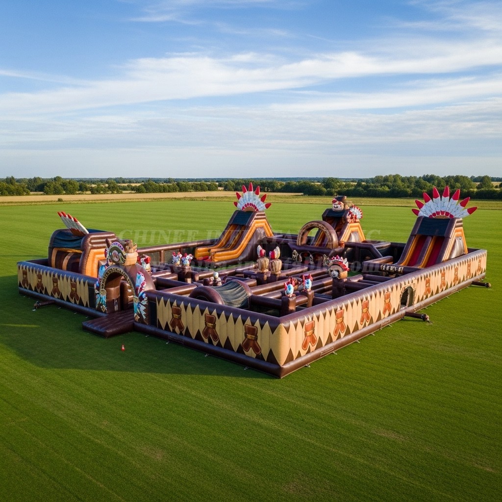 GF2-341 American Indian Theme Inflatable Park