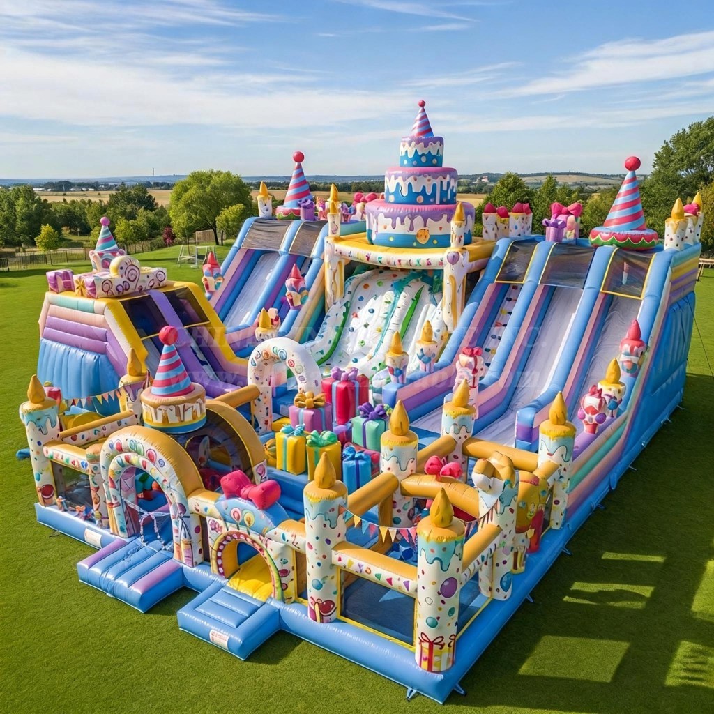 GF2-352 Birthdays Theme Inflatable Park