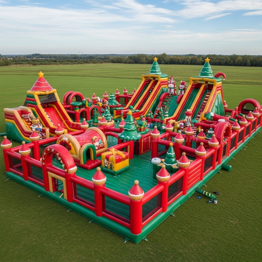 GF2-361 Christmas Theme Inflatable Park