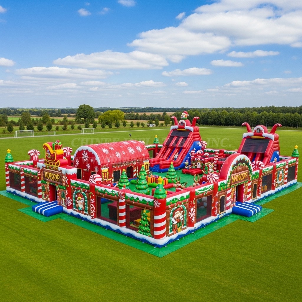 GF2-364 Christmas Theme Inflatable Park