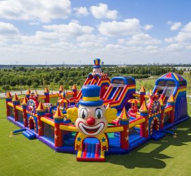 GF2-365 Clown Theme Inflatable Park