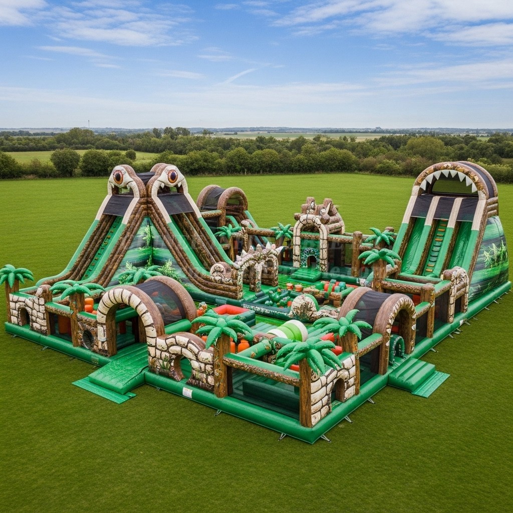 GF2-372 Dinosaur Theme Inflatable Park
