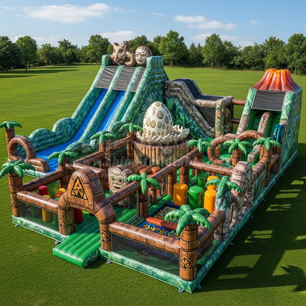 GF2-373 Dinosaur Theme Inflatable Park