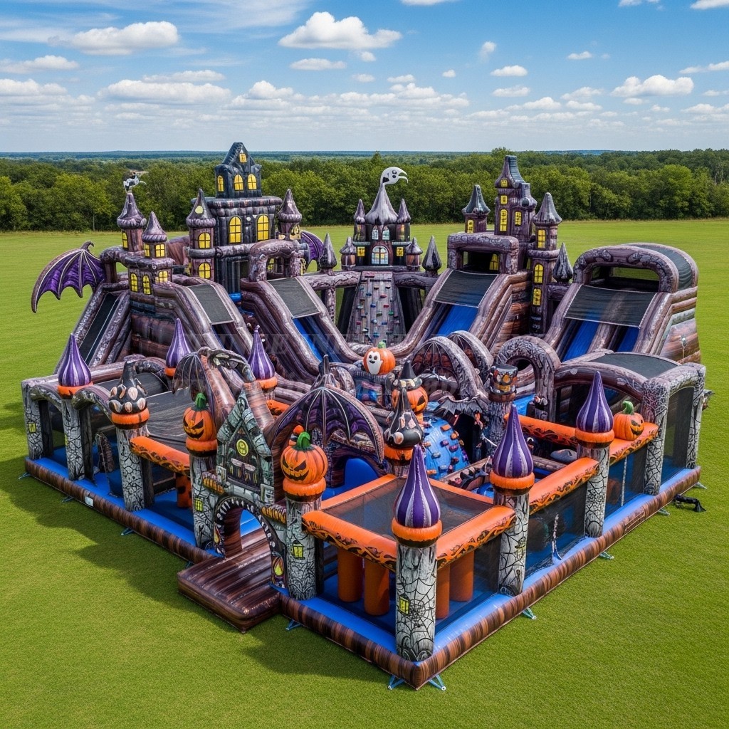 GF2-408 Halloween Theme Inflatable Park