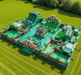 GF2-409 Jungle Theme Inflatable Park
