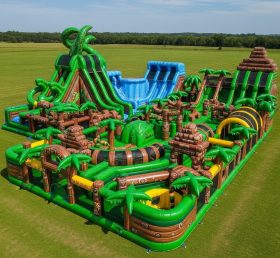 GF2-411 Jungle Theme Inflatable Park