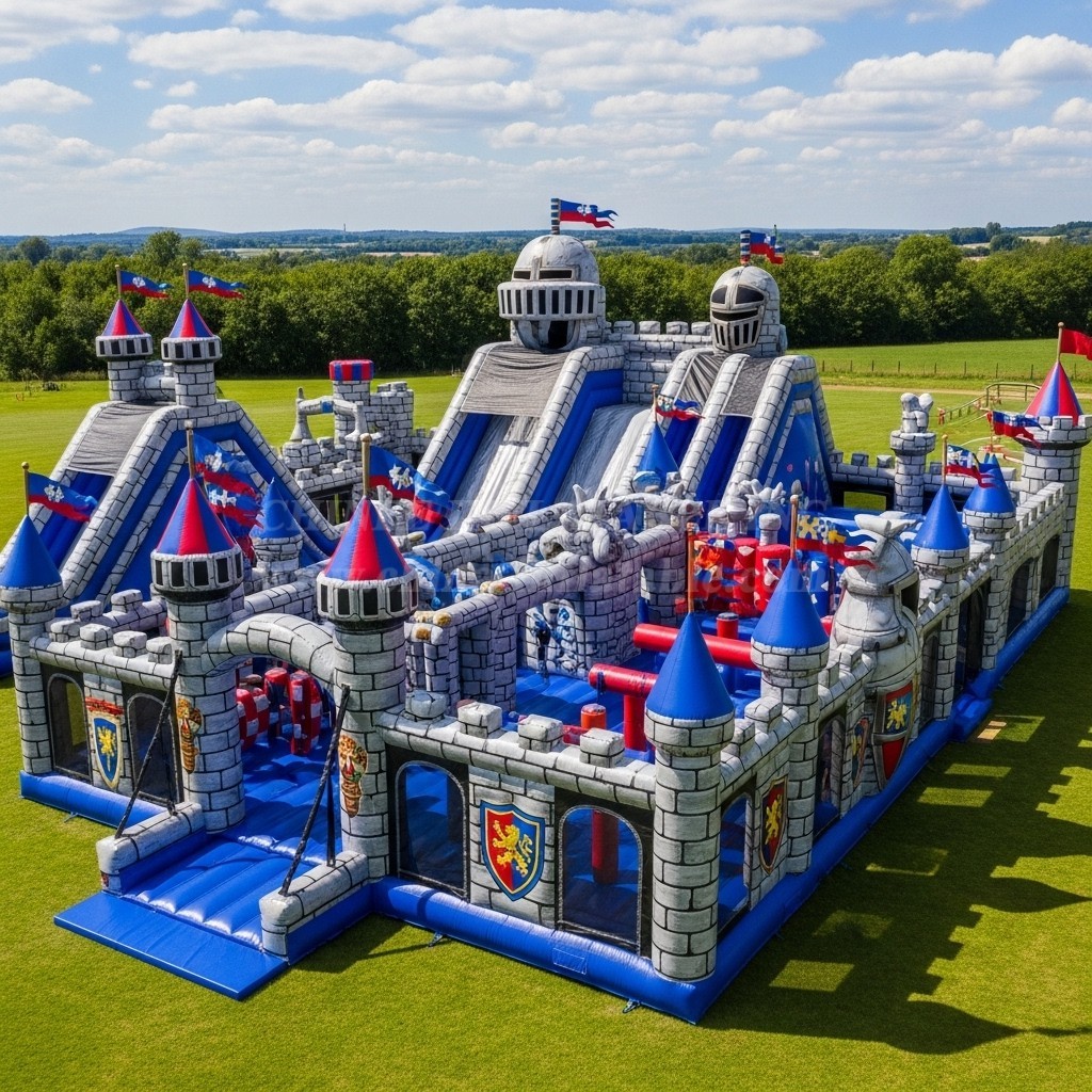 GF2-416 Knight Theme Inflatable Park