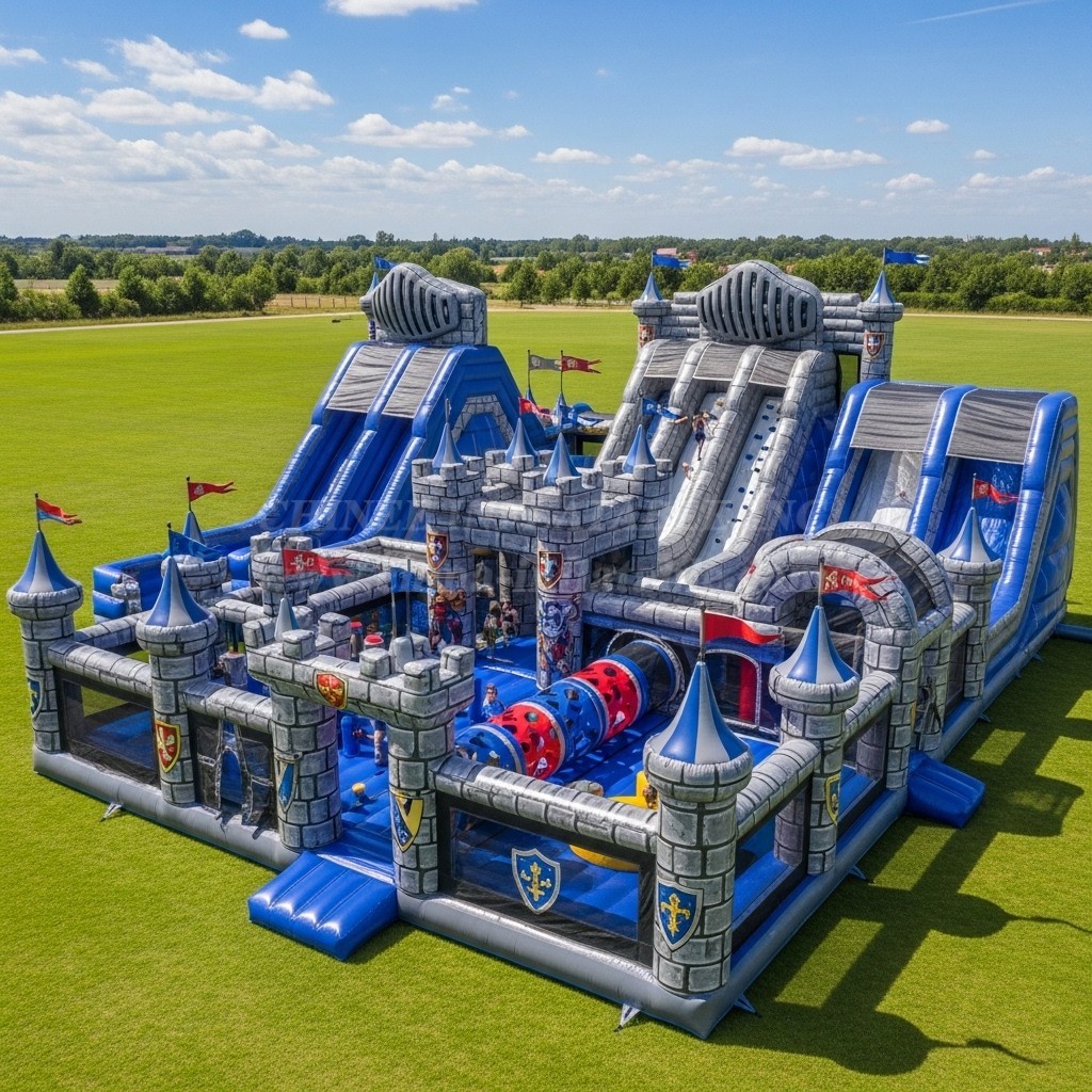 GF2-421 Knight Theme Inflatable Park