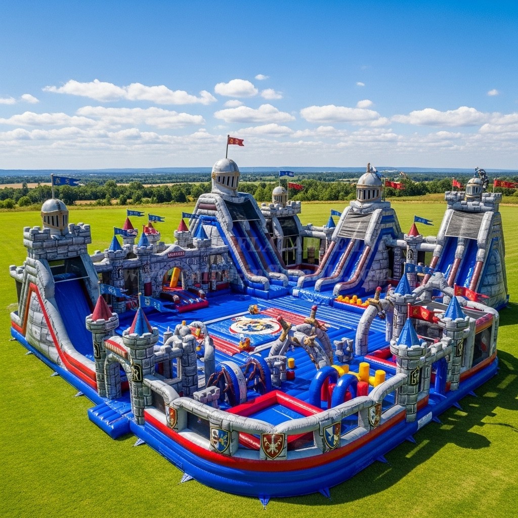GF2-422 Knight Theme Inflatable Park