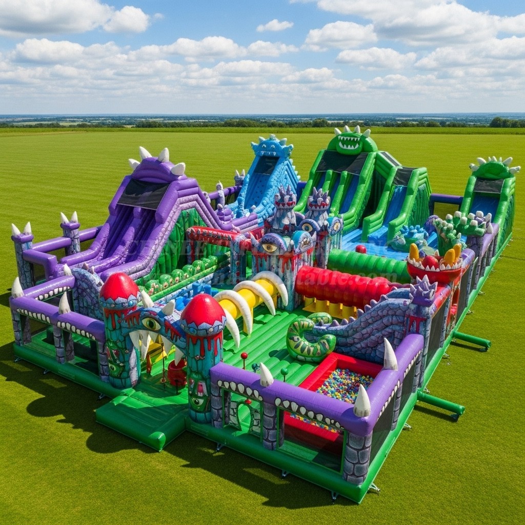 GF2-435 Monster Theme Inflatable Park