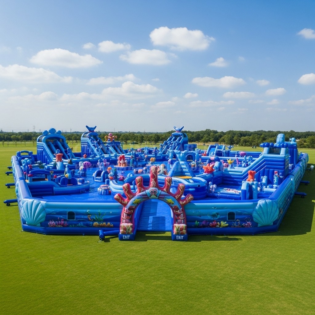 GF2-440 Ocean Theme Inflatable Park