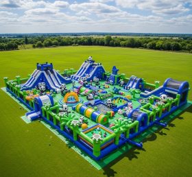 GF2-444 Panda Theme Inflatable Park