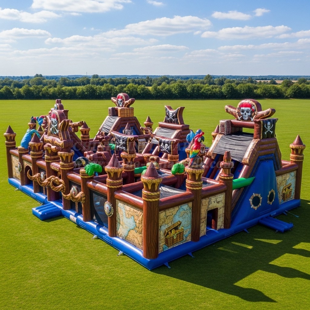 GF2-447 Pirates Theme Inflatable Park