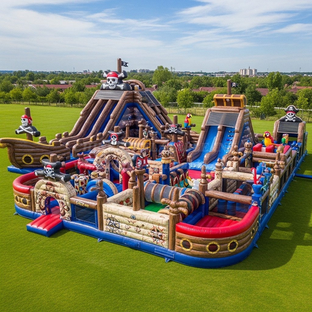 GF2-448 Pirates Theme Inflatable Park