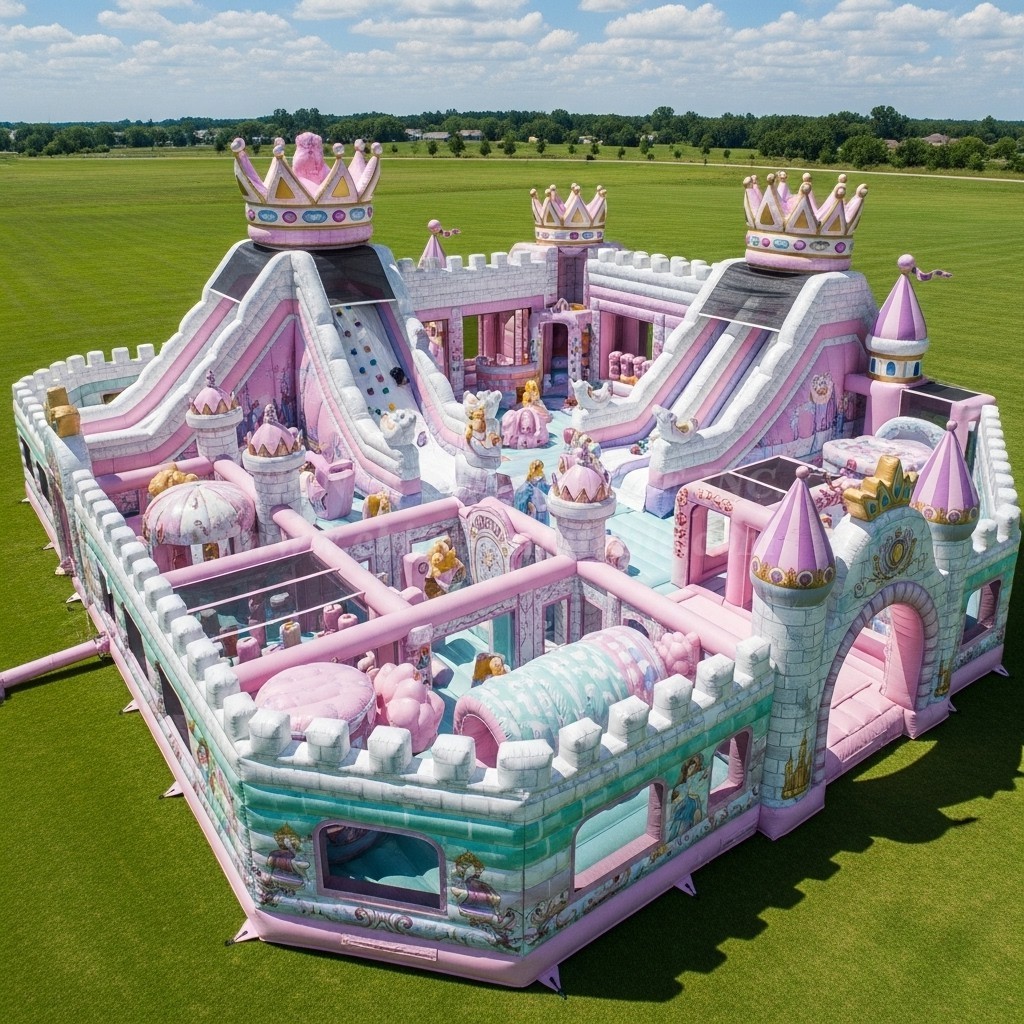 GF2-449 Princess Parties Theme Inflatable Park