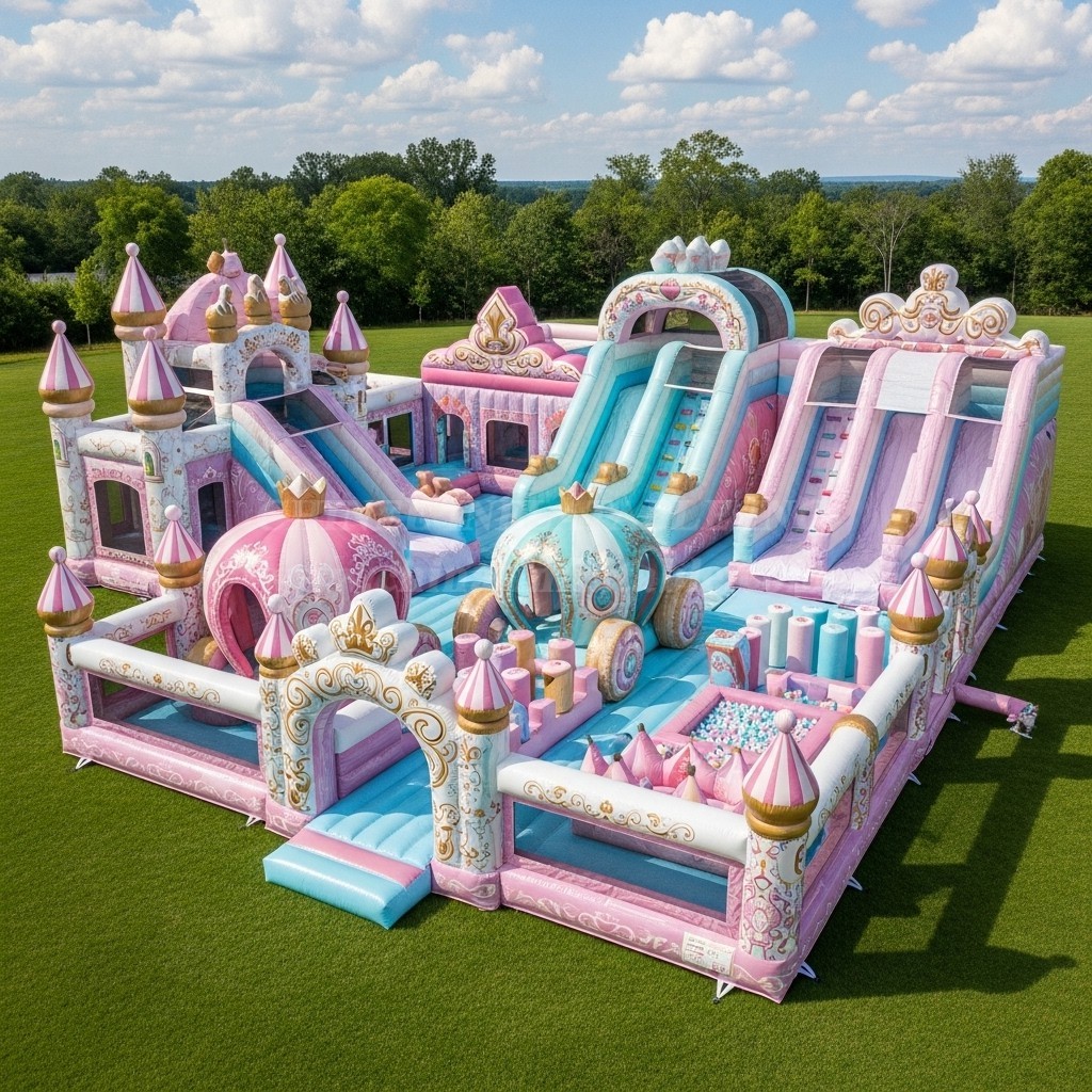 GF2-452 Princess Parties Theme Inflatable Park