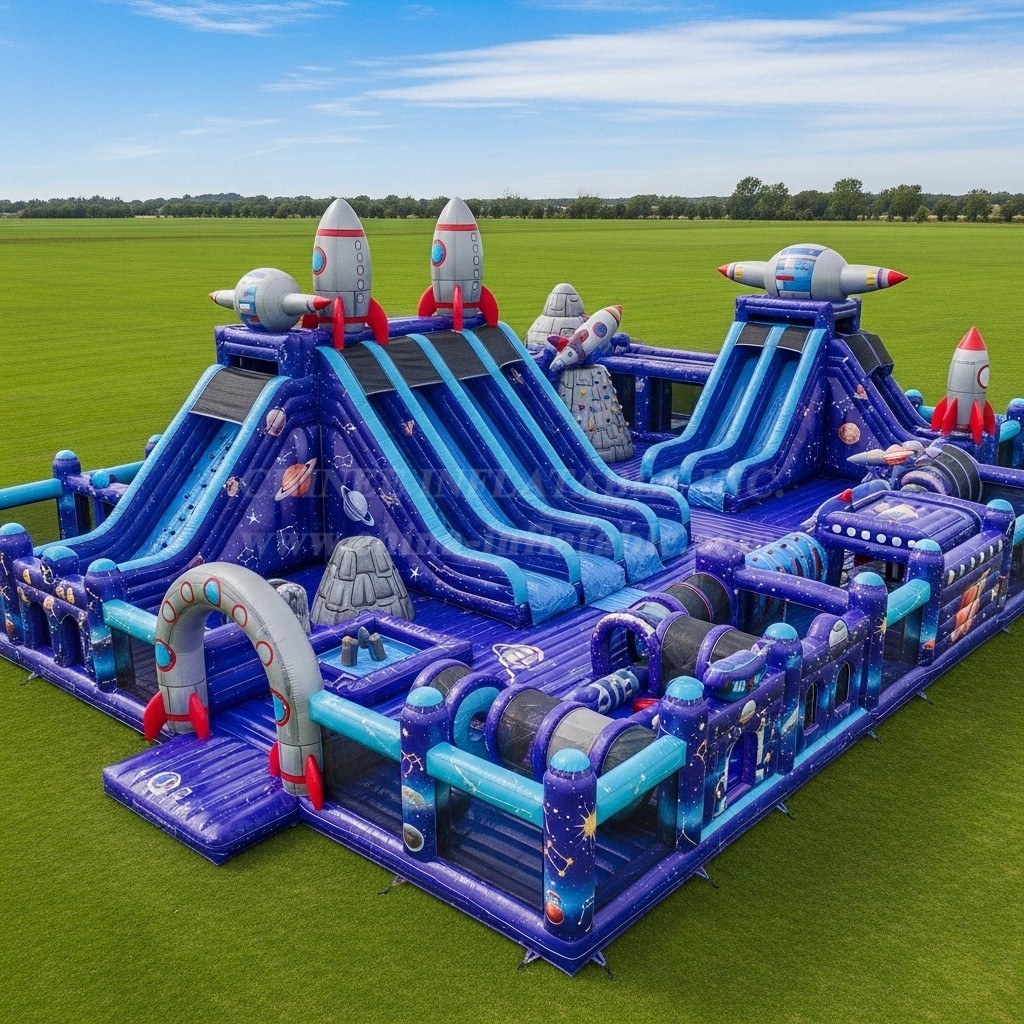 GF2-462 Space Theme Inflatable Park