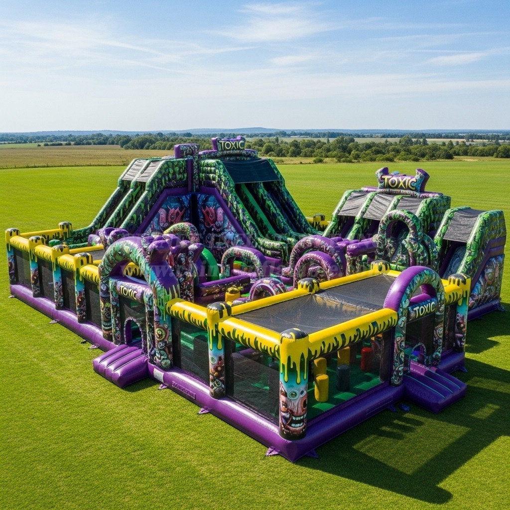 GF2-469 Toxic Theme Inflatable Park