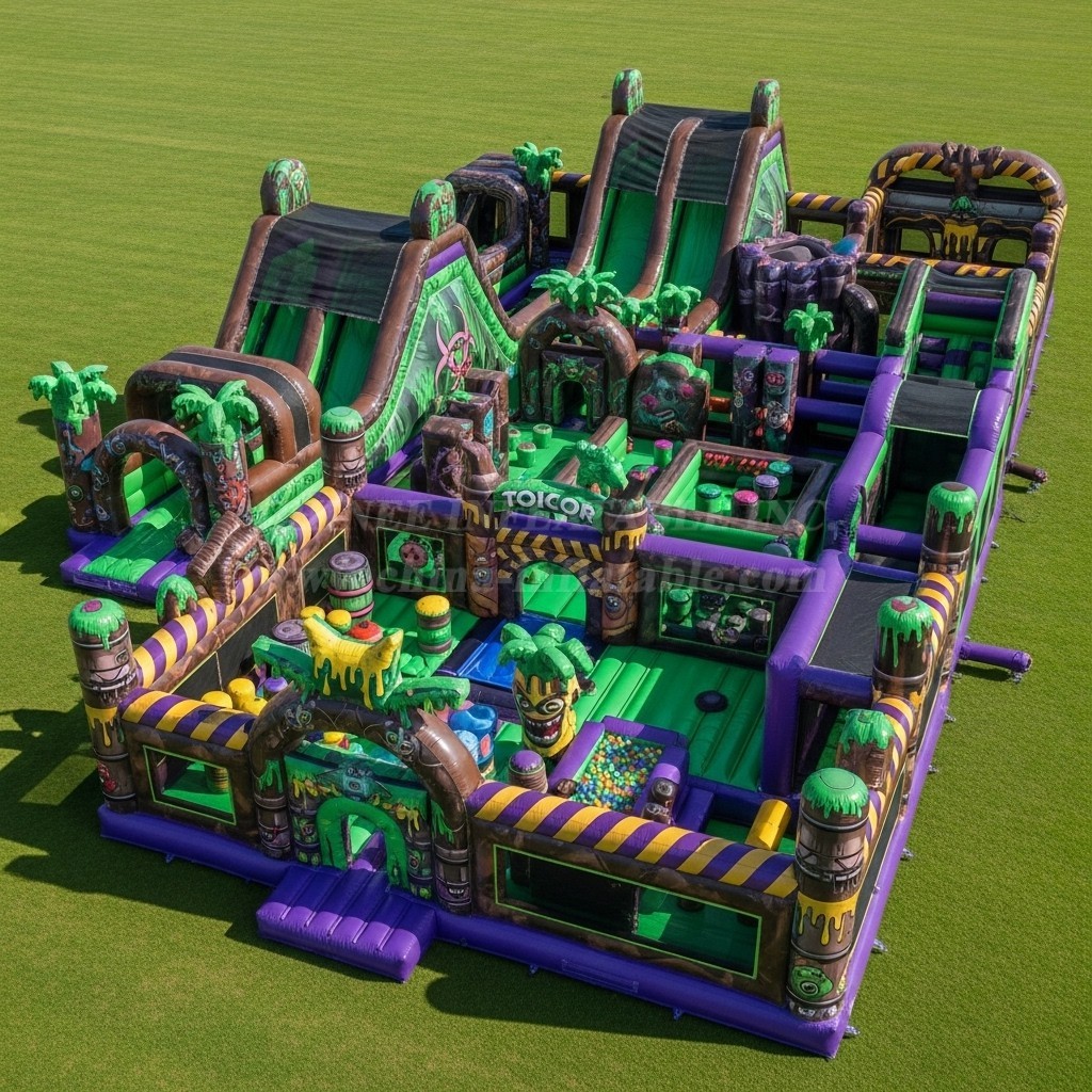 GF2-470 Toxic Theme Inflatable Park