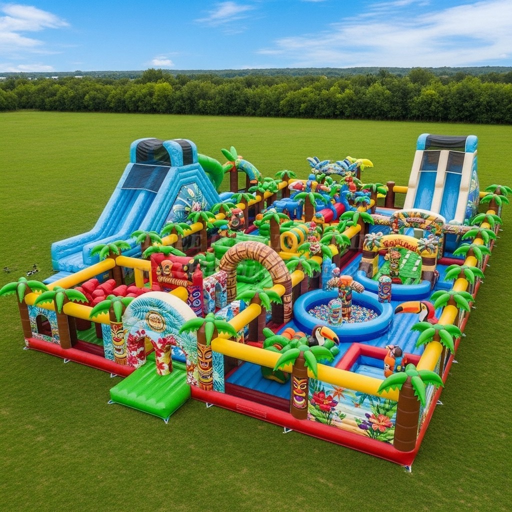 GF2-472 Tropical Theme Inflatable Park