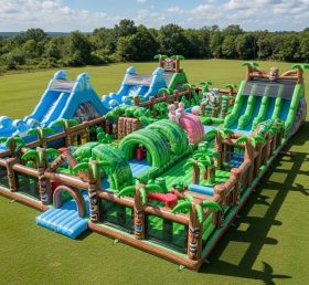 GF2-473 Tropical Theme Inflatable Park