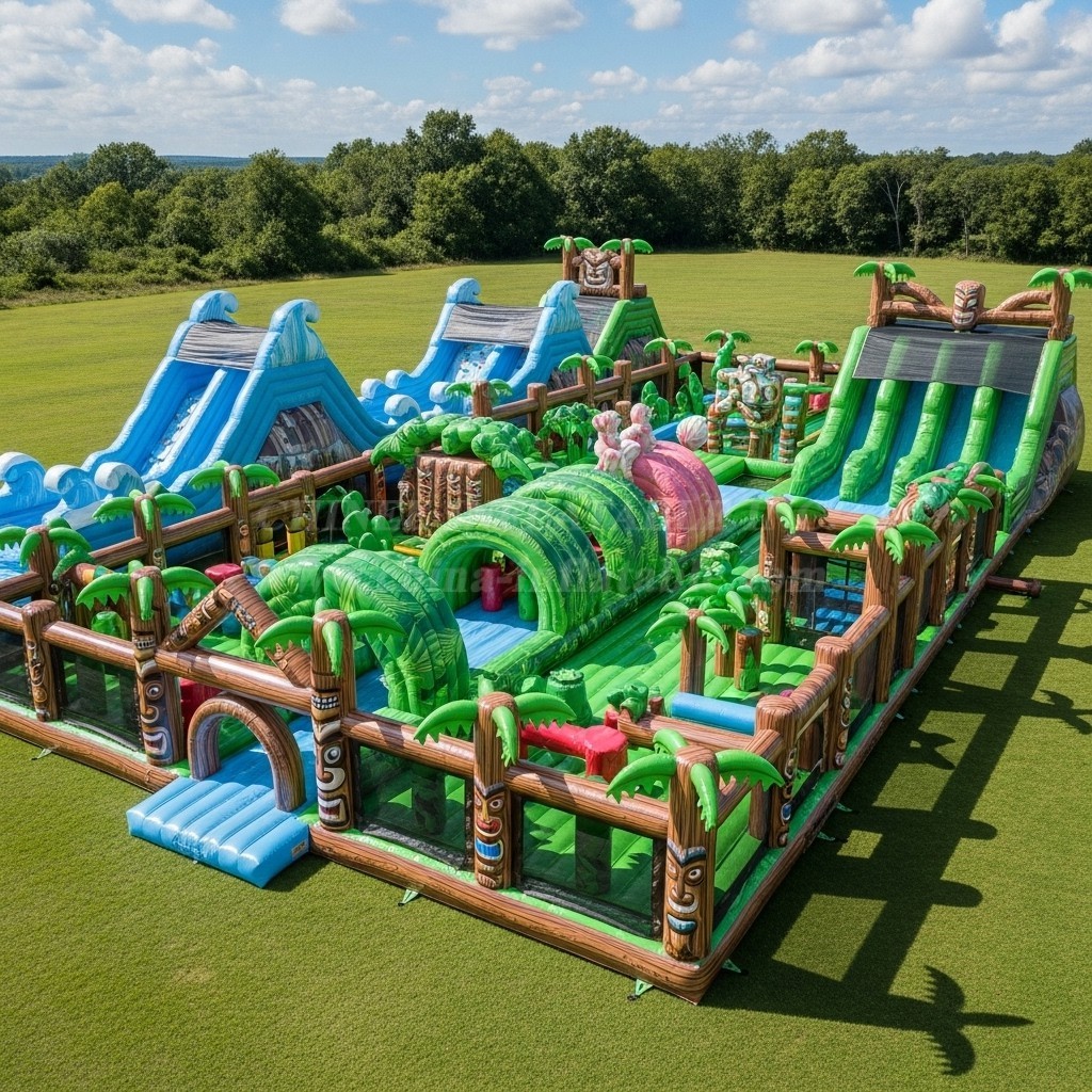 GF2-473 Tropical Theme Inflatable Park