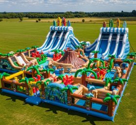 GF2-475 Tropical Theme Inflatable Park