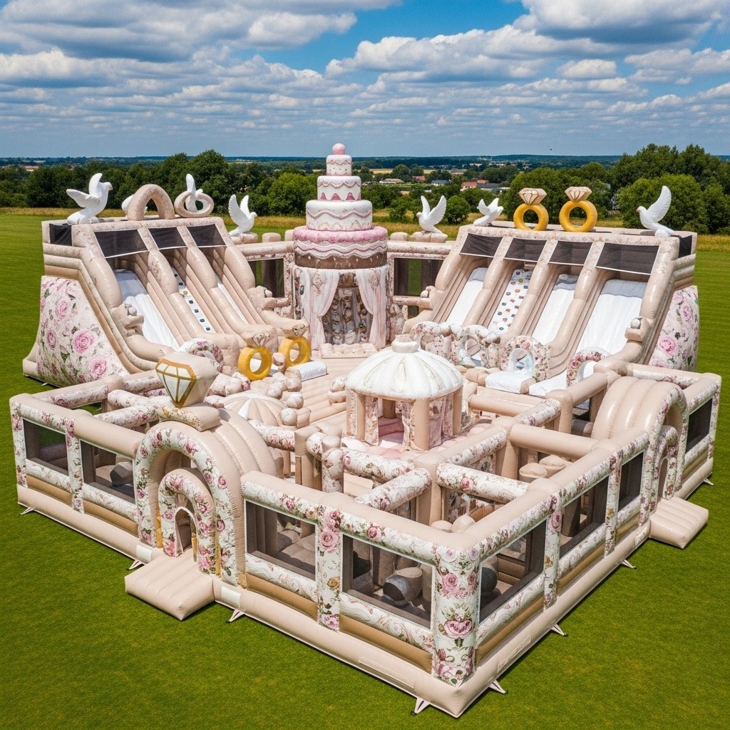 GF2-484 Weddings Theme Inflatable Park