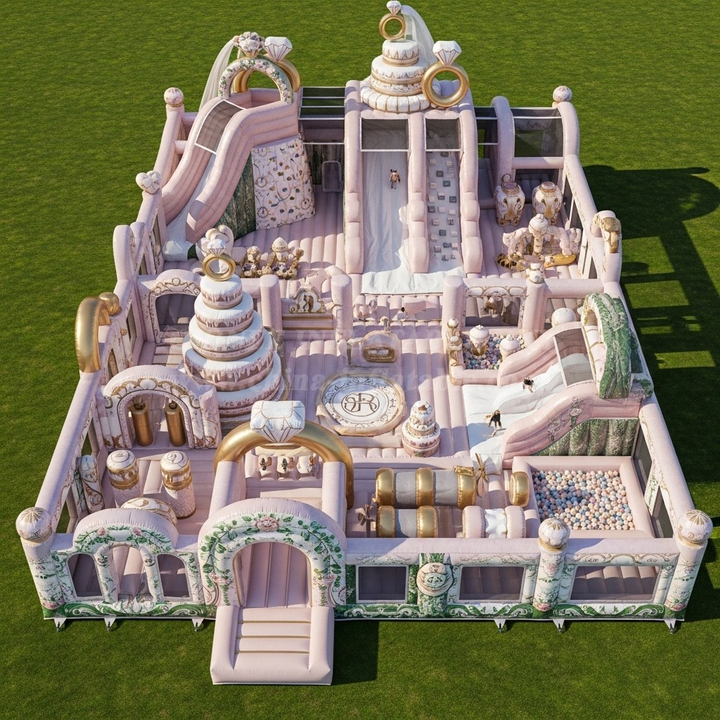 GF2-486 Weddings Theme Inflatable Park