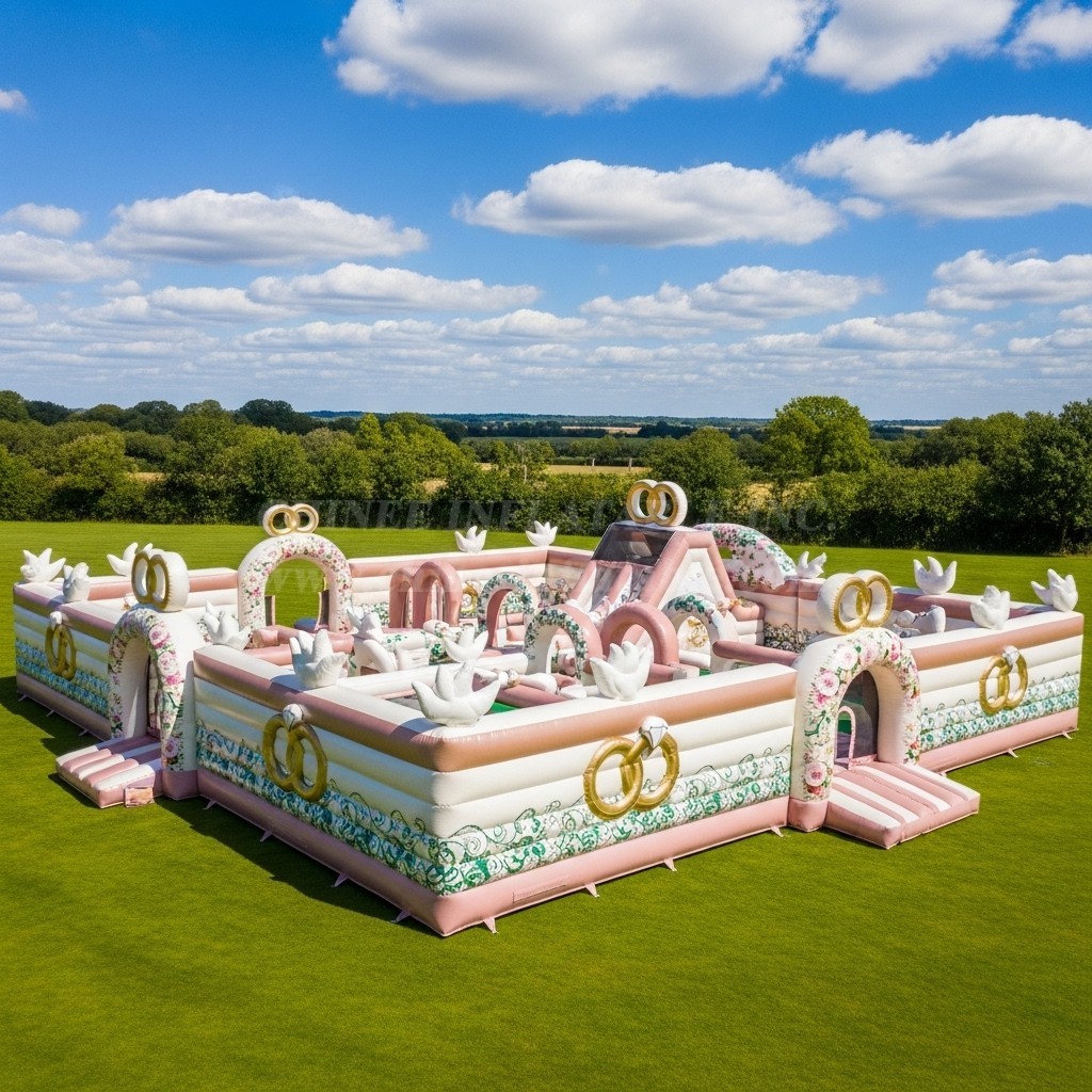 GF2-487 Weddings Theme Inflatable Park