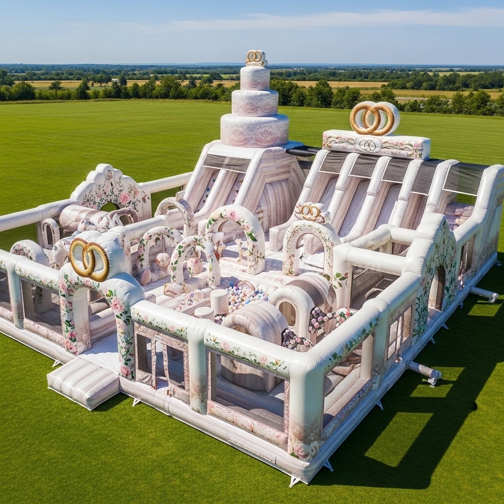 GF2-489 Weddings Theme Inflatable Park