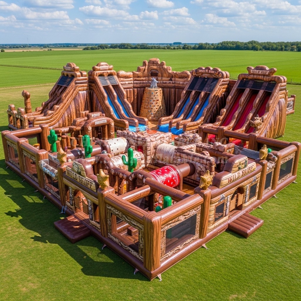 GF2-493 Wild West Theme Inflatable Park