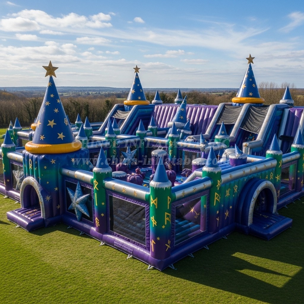GF2-500 Wizard Theme Inflatable Park