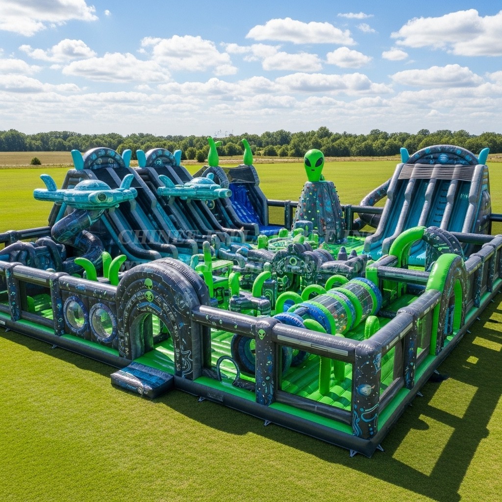 GF2-506 Alien Theme Inflatable Park