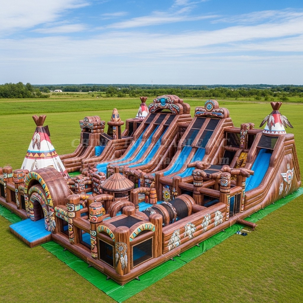GF2-508 American Indian Theme Inflatable Park