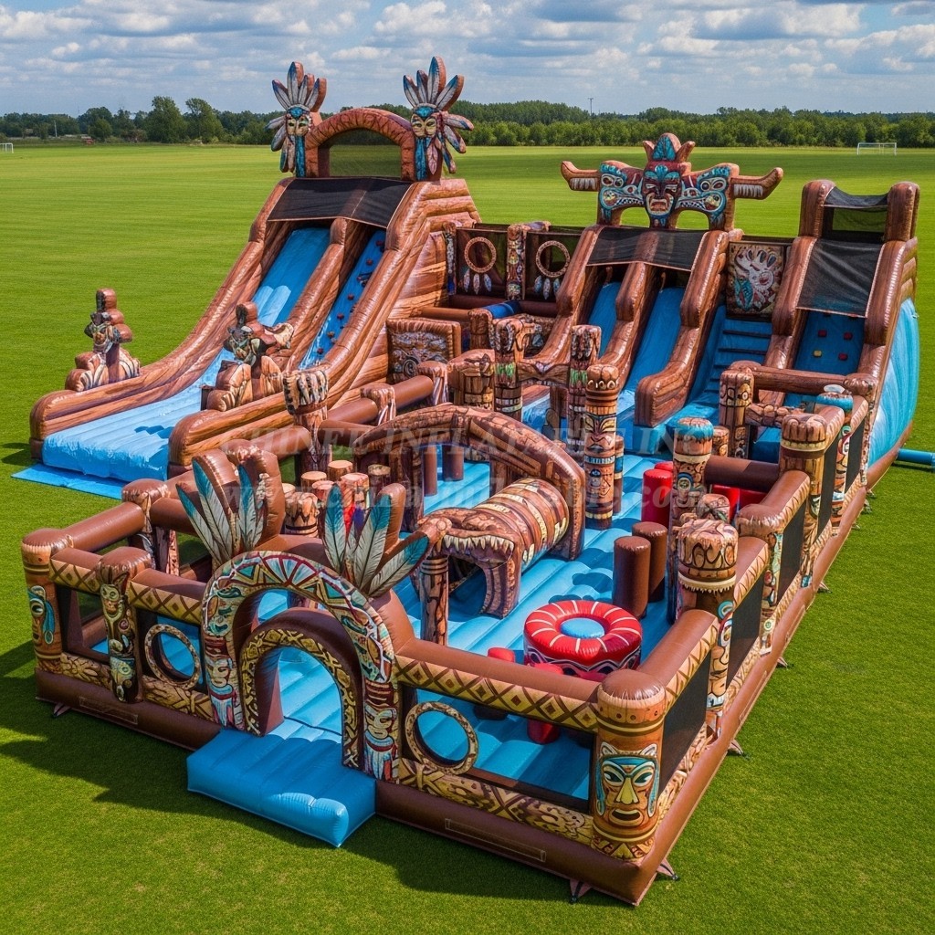 GF2-509 American Indian Theme Inflatable Park