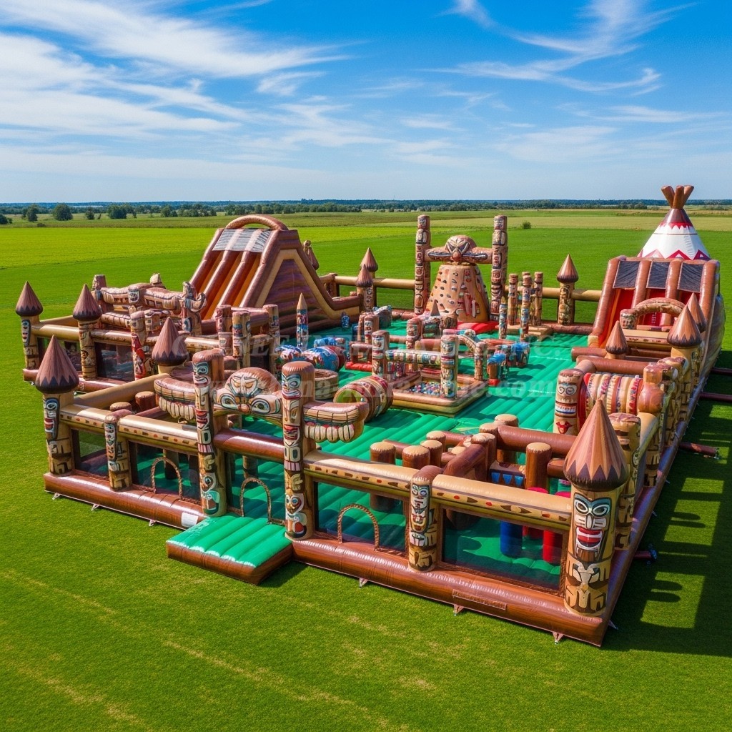 GF2-510 American Indian Theme Inflatable Park