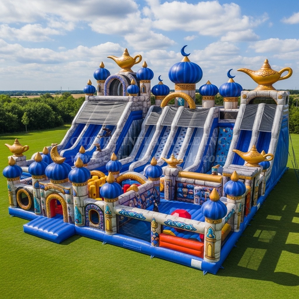 GF2-512 Aladdin Theme Inflatable Park