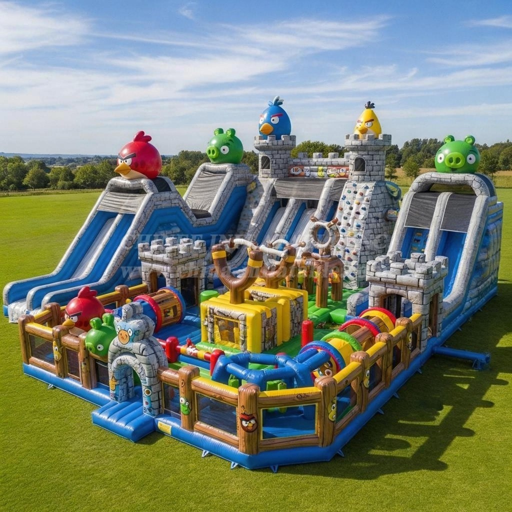 GF2-513 Angry Birds Theme Inflatable Park