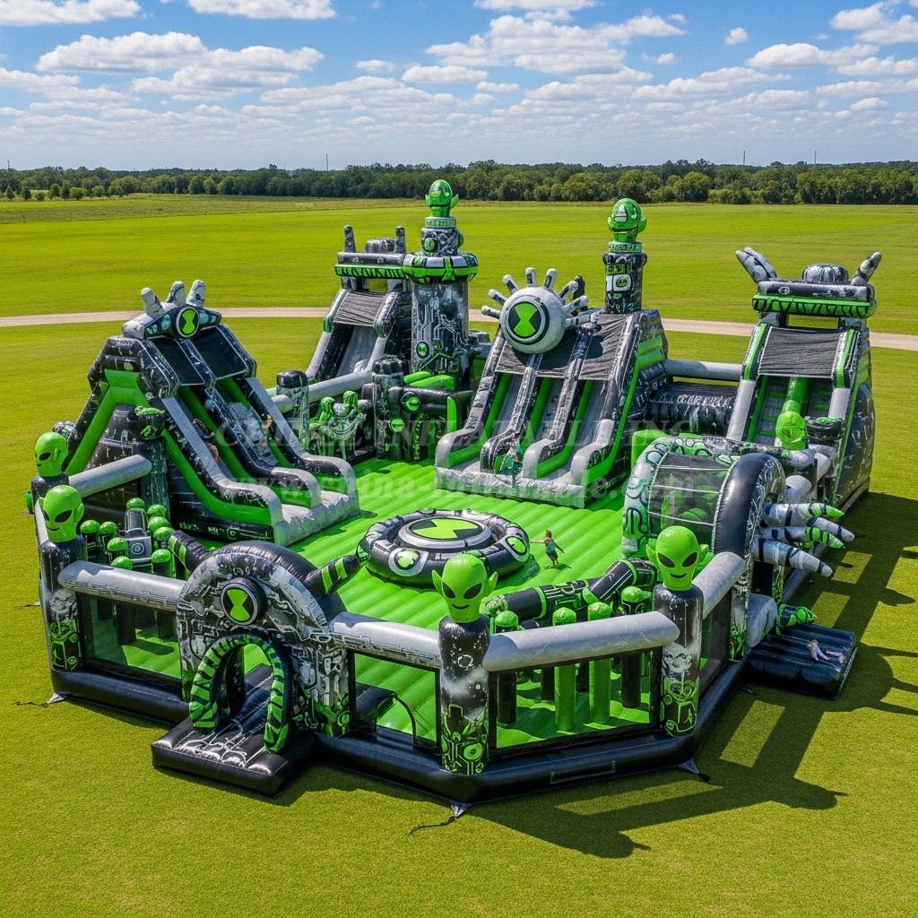 GF2-535 Ben 10 Theme Inflatable Park