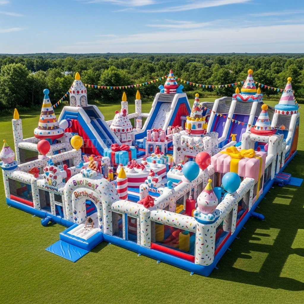 GF2-536 Birthdays Theme Inflatable Park