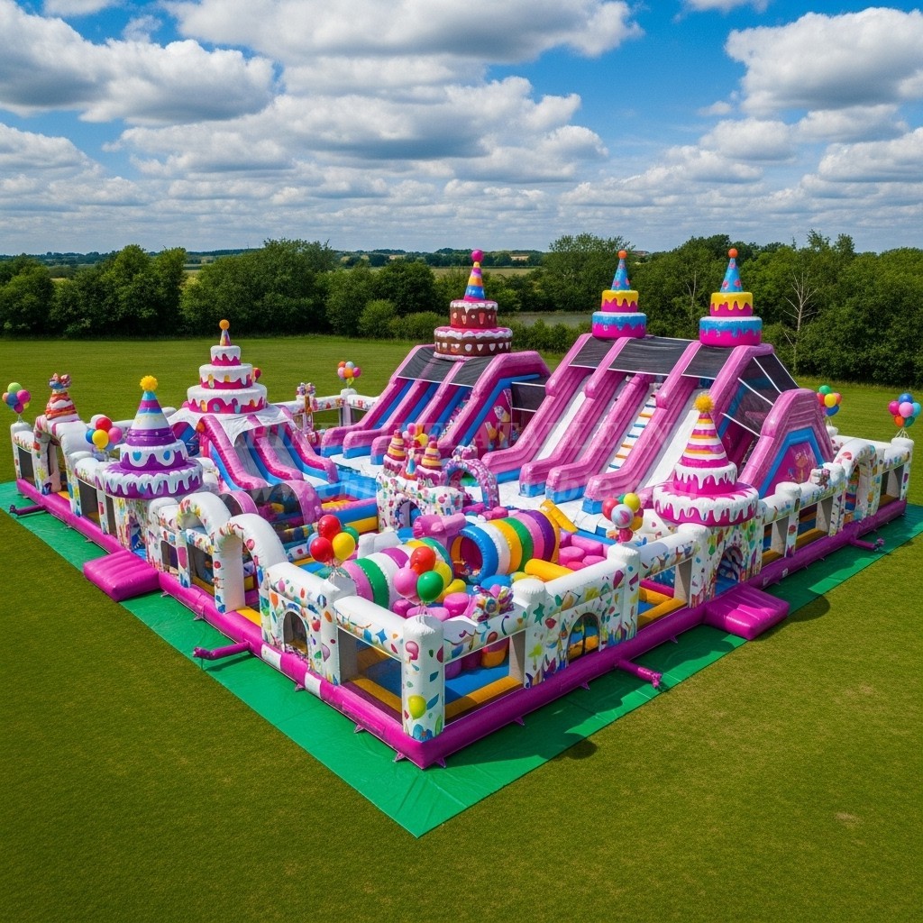 GF2-538 Birthdays Theme Inflatable Park