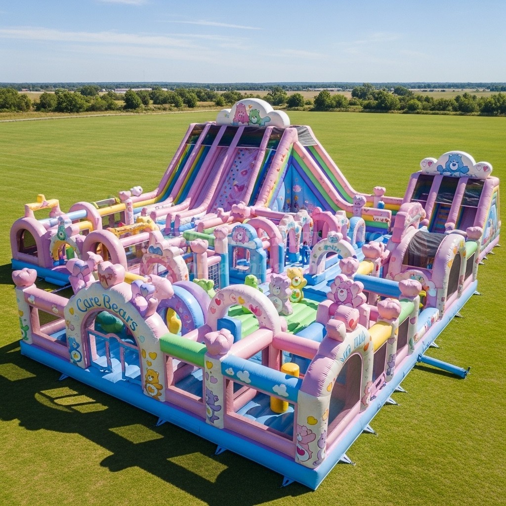 GF2-551 Care Bears Theme Inflatable Park