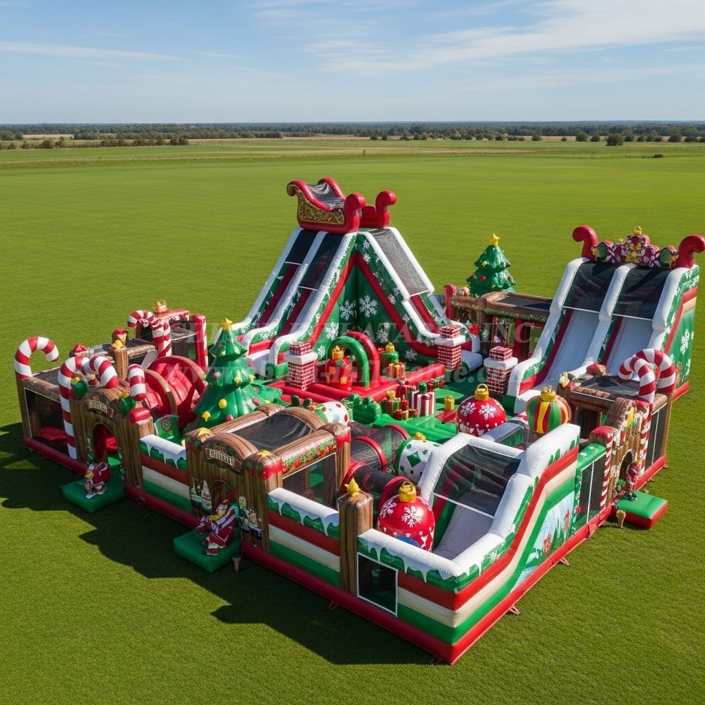 GF2-558 Christmas Theme Inflatable Park