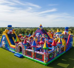 GF2-564 Clown Theme Inflatable Park