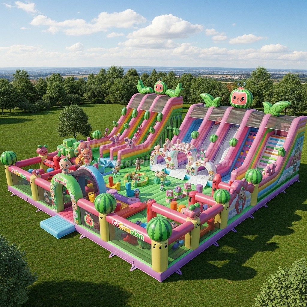 GF2-565 Cocomelon Theme Inflatable Park