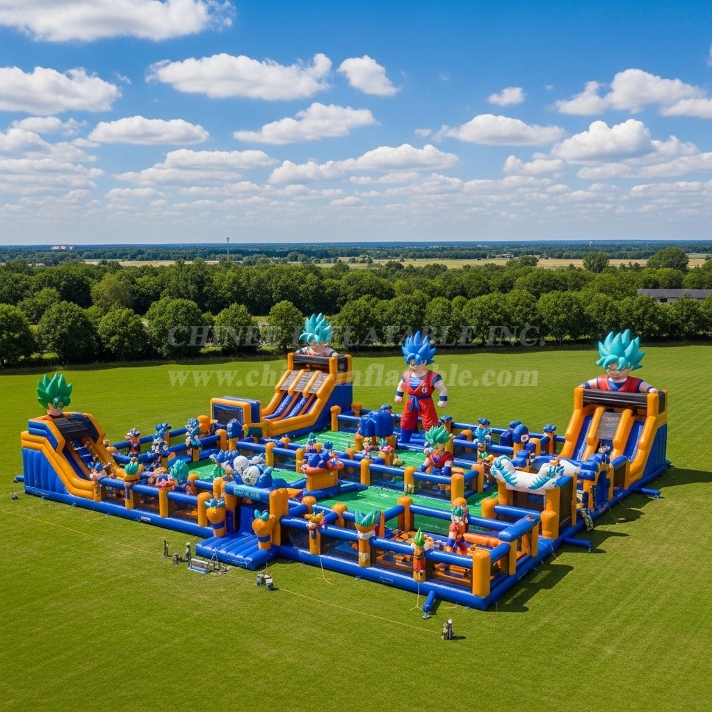 GF2-585 Dragon Ball Theme Inflatable Park