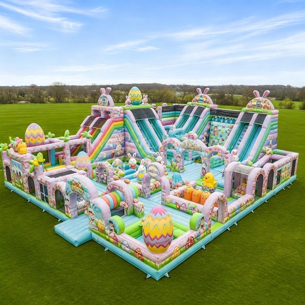 GF2-589 Easter Theme Inflatable Park