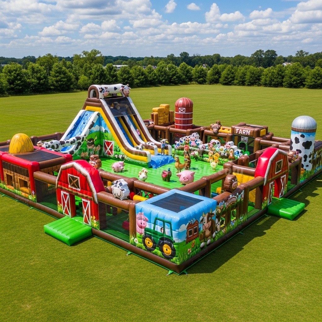 GF2-595 Farm Theme Inflatable Park