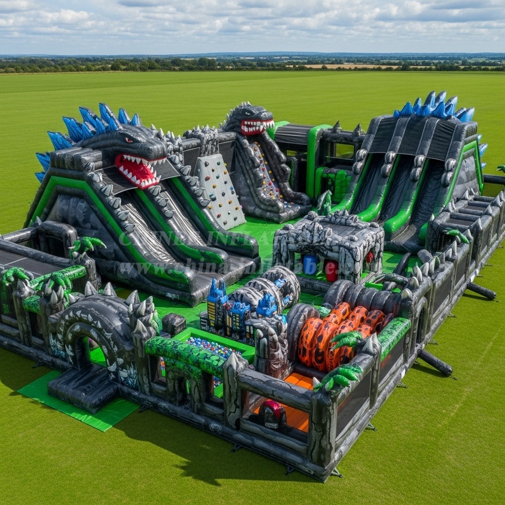 GF2-616 Godzilla Theme Inflatable Park